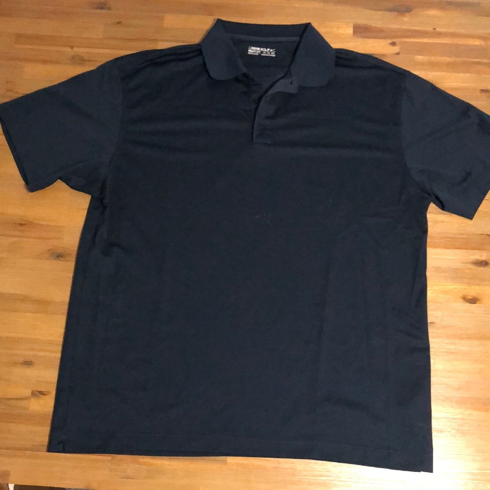 Nike Golf Fit Dry XXL blue polo pull over